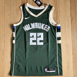 Khris Middleton Milwaukee Bucks Nike Swingman Jersey NWT XL/52
